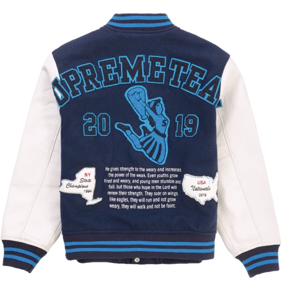Supreme varsity jacket